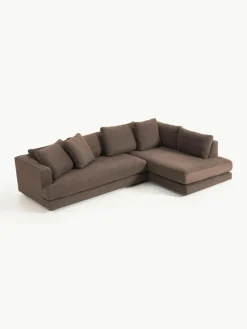 Bouclé-Ecksofa Tribeca