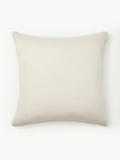 Bouclé-Kissenhülle Aya mit Kederumrandung