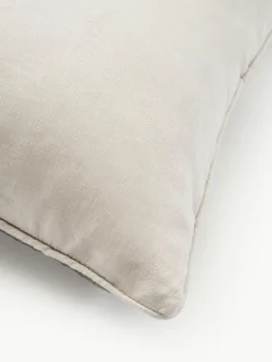 Bouclé-Kissenhülle Aya mit Kederumrandung