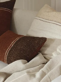 Bouclé-Kissenhülle Lago