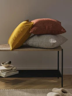 Bouclé-Kissenhüllen Bellamie, 2 Stück