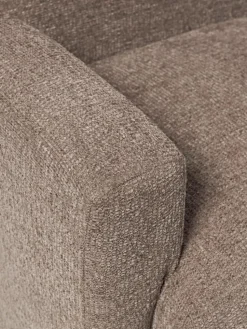 Bouclé-Loungesessel Aven