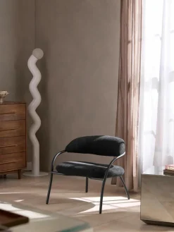 Bouclé-Loungesessel Dodo