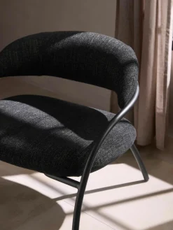 Bouclé-Loungesessel Dodo