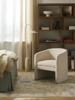 Bouclé-Loungesessel Mairo