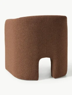 Bouclé-Loungesessel Mairo