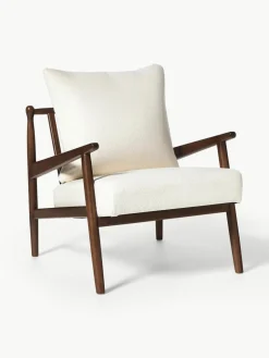 Bouclé-Loungesessel Mikkel