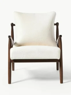 Bouclé-Loungesessel Mikkel