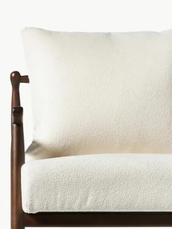 Bouclé-Loungesessel Mikkel