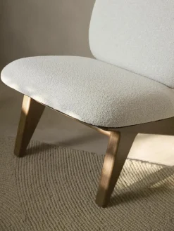 Bouclé-Loungesessel Shenay