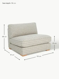 Bouclé-Loungesessel Stories