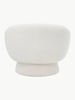 Bouclé-Loungesessel Ted