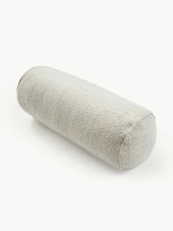 Bouclé-Nackenrolle Aya mit Kederumrandung