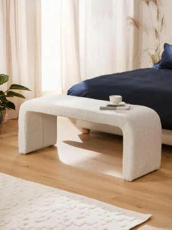 Bouclé-Polsterbank Penelope