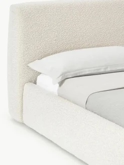 Bouclé-Polsterbett Cloud
