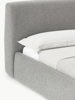 Bouclé-Polsterbett Cloud