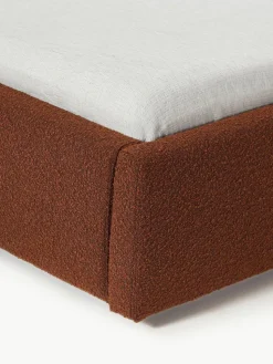 Bouclé-Polsterbett Cloud