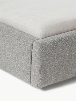 Bouclé-Polsterbett Cloud