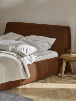 Bouclé-Polsterbett Cloud