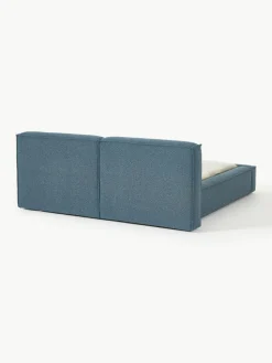 Bouclé-Polsterbett Lennon