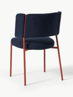 Bouclé-Polsterstühle Samantha, 2 Stück