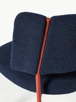 Bouclé-Polsterstühle Samantha, 2 Stück