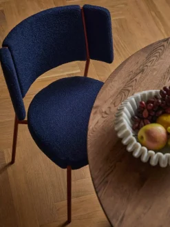 Bouclé-Polsterstühle Samantha, 2 Stück