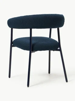 Bouclé-Polsterstühle Thiago, 2 Stück