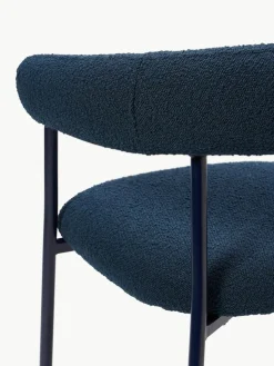 Bouclé-Polsterstühle Thiago, 2 Stück