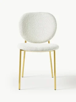 Bouclé-Polsterstühle Ulrica, 2 Stück