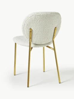 Bouclé-Polsterstühle Ulrica, 2 Stück