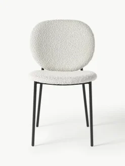 Bouclé-Polsterstühle Ulrica, 2 Stück