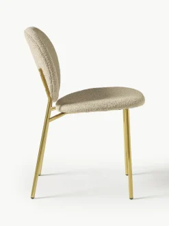 Bouclé-Polsterstühle Ulrica, 2 Stück