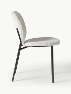 Bouclé-Polsterstühle Ulrica, 2 Stück