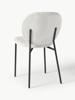 Bouclé-Polsterstühle Ulrica, 2 Stück