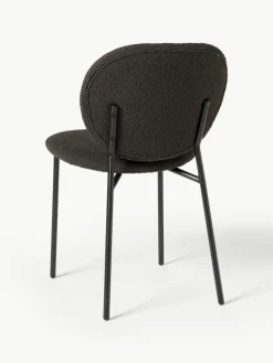 Bouclé-Polsterstühle Ulrica, 2 Stück