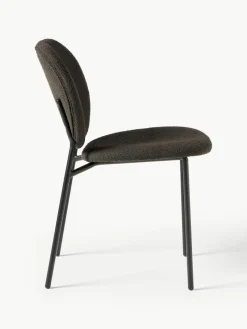 Bouclé-Polsterstühle Ulrica, 2 Stück