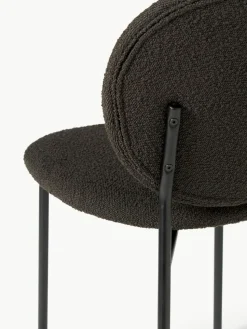 Bouclé-Polsterstühle Ulrica, 2 Stück