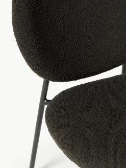 Bouclé-Polsterstühle Ulrica, 2 Stück