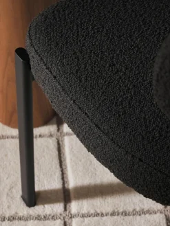 Bouclé-Polsterstuhl Adrien