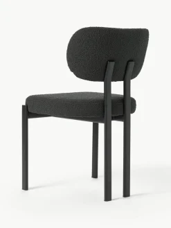 Bouclé-Polsterstuhl Adrien