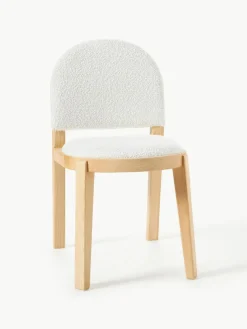 Bouclé-Polsterstuhl Neelia