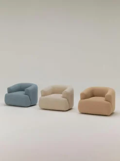 Bouclé-Sessel Sofia