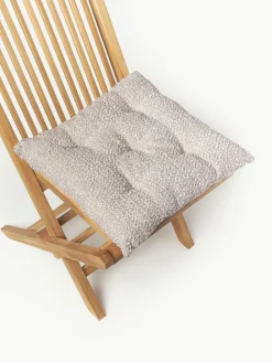 Bouclé-Sitzkissen Bellamie