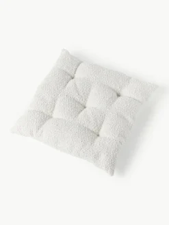 Bouclé-Sitzkissen Bellamie
