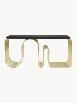 Bouclé-Sitzkissen Curva für Sitzbank