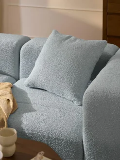 Bouclé-Sofa-Kissen Lena