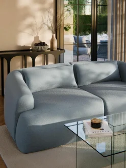 Bouclé-Sofa-Kissen Sofia