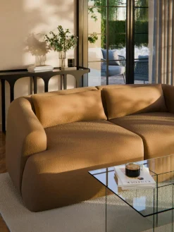 Bouclé-Sofa-Kissen Sofia