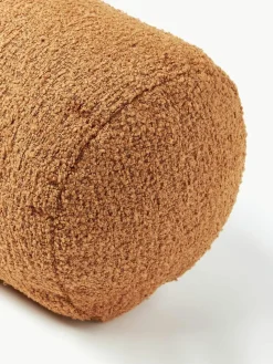 Bouclé-Sofa-Nackenrolle Sofia